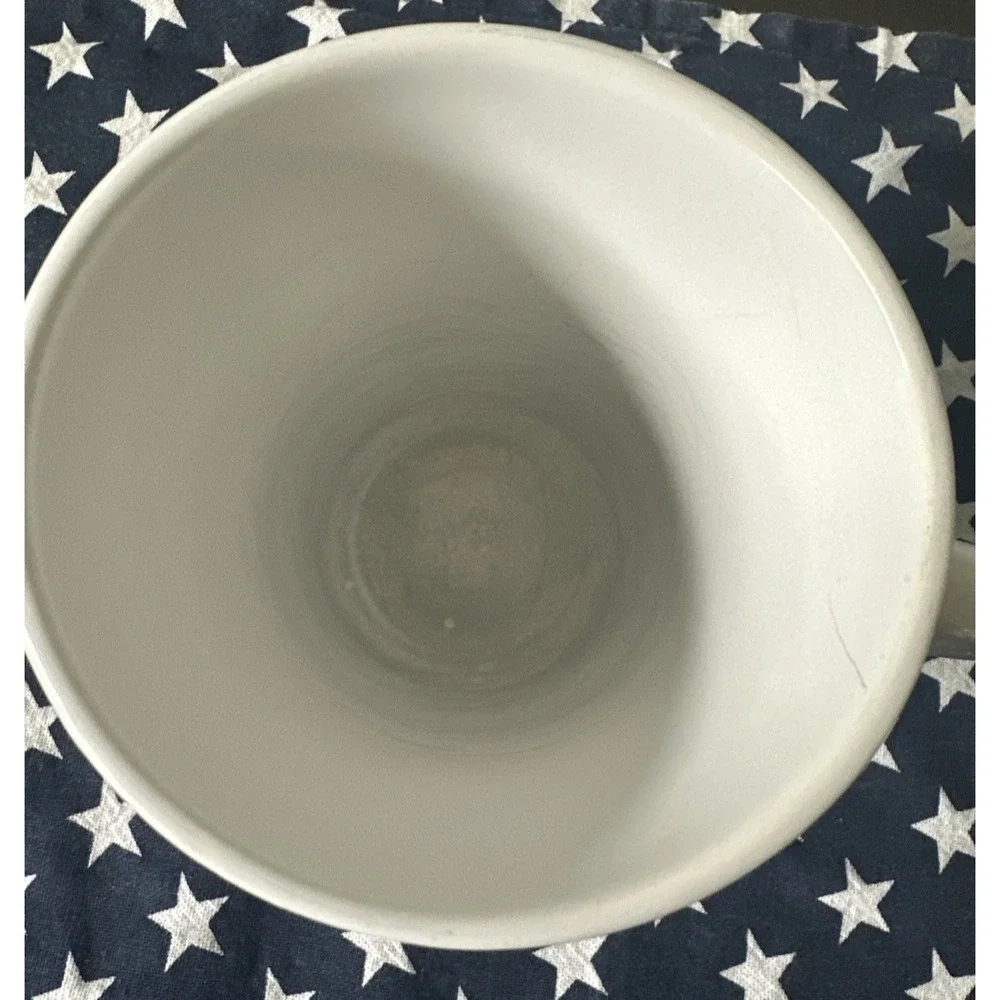 2 IKEA  Sweden Blue & White Floral Flower Coffee Tea Hot Chocolate Mug Cup 10oz